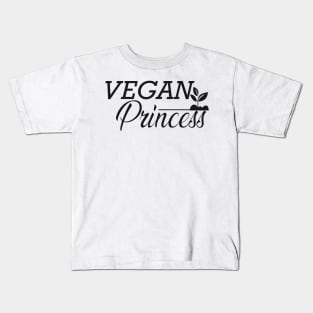 Vegan Princess Kids T-Shirt